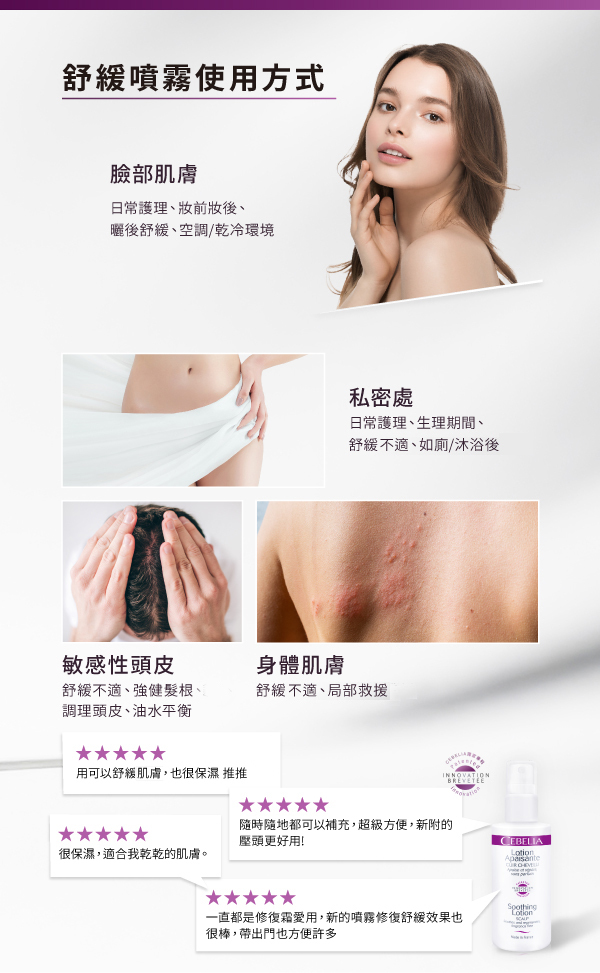 舒緩噴霧