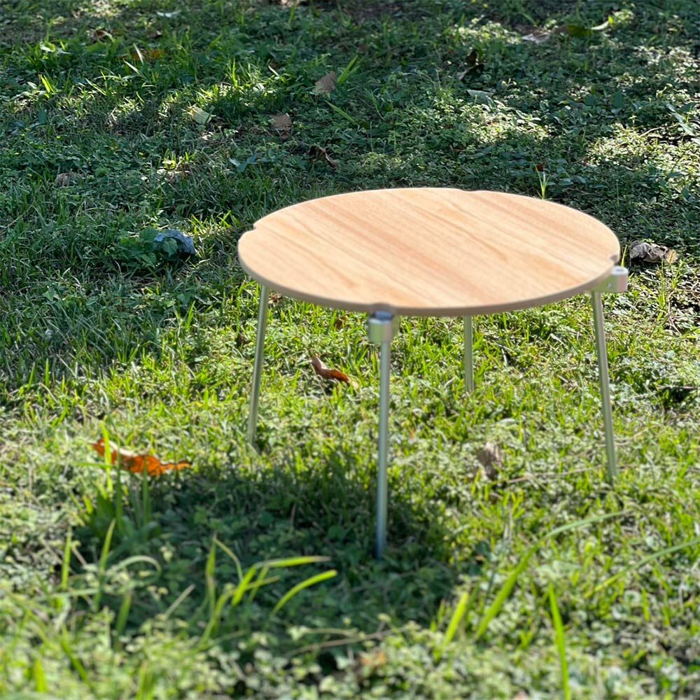 hxo Design 多功能延伸桌架 適用 圓桌- 鋁原色 / 二單位