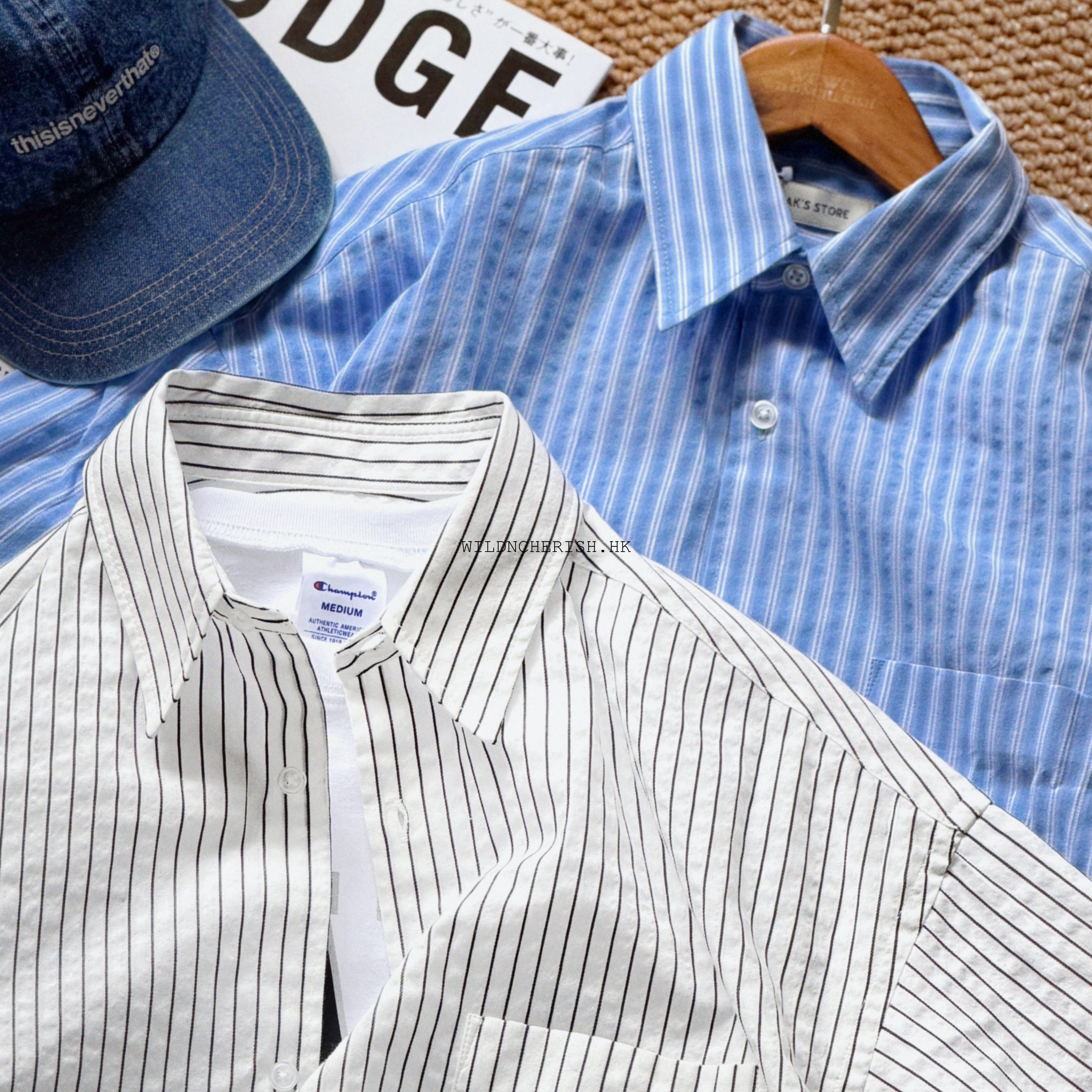 現貨 | Freak's Store Relaxed Fit Seersucker S/S Shirt 泡泡紗 短袖