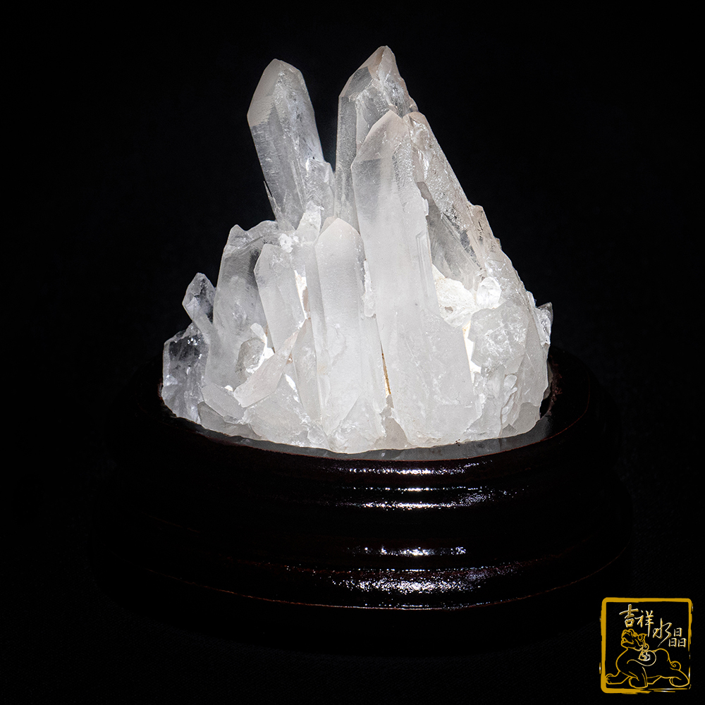 白水晶簇 403g 淨化磁場