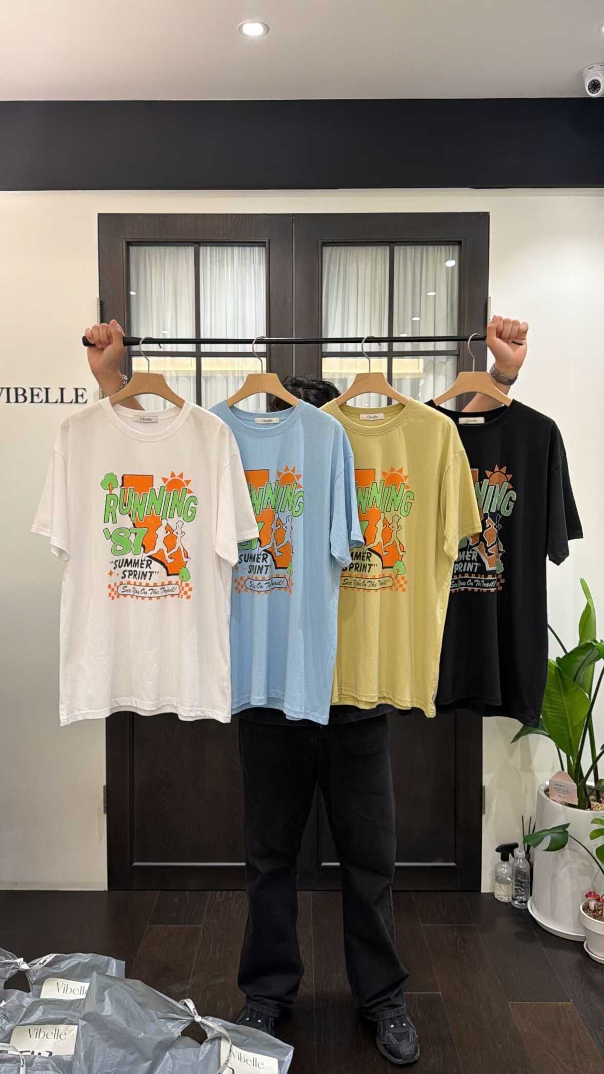 VB6307 夏日Running軟綿綿Tee