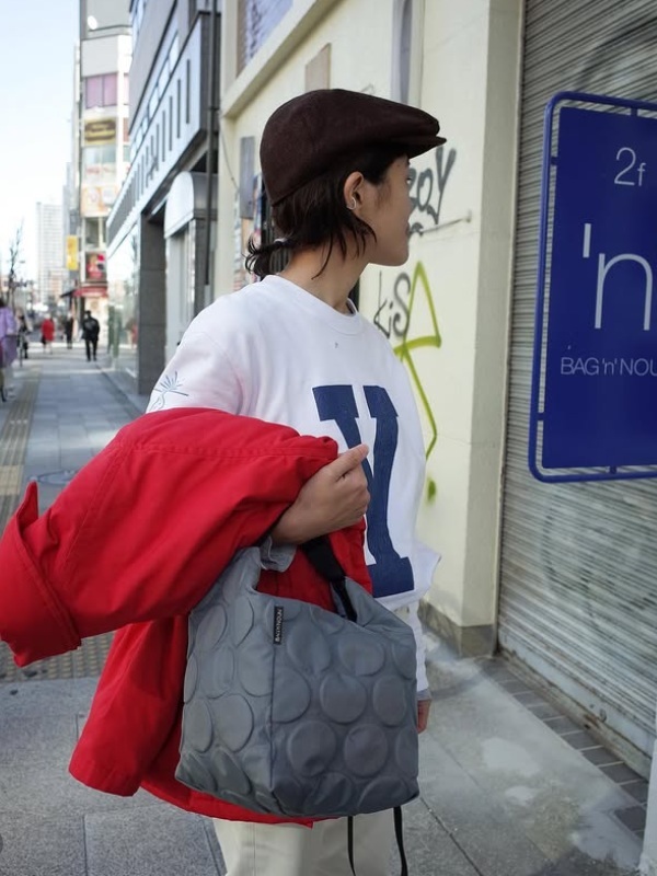 Bag'n'Noun｜DOTS SHOULDER單肩包 S號 - 灰 (70020962GRAY)