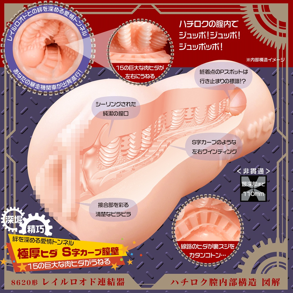 Magic Eyes - Hachiroku Rail Lord Masturbator