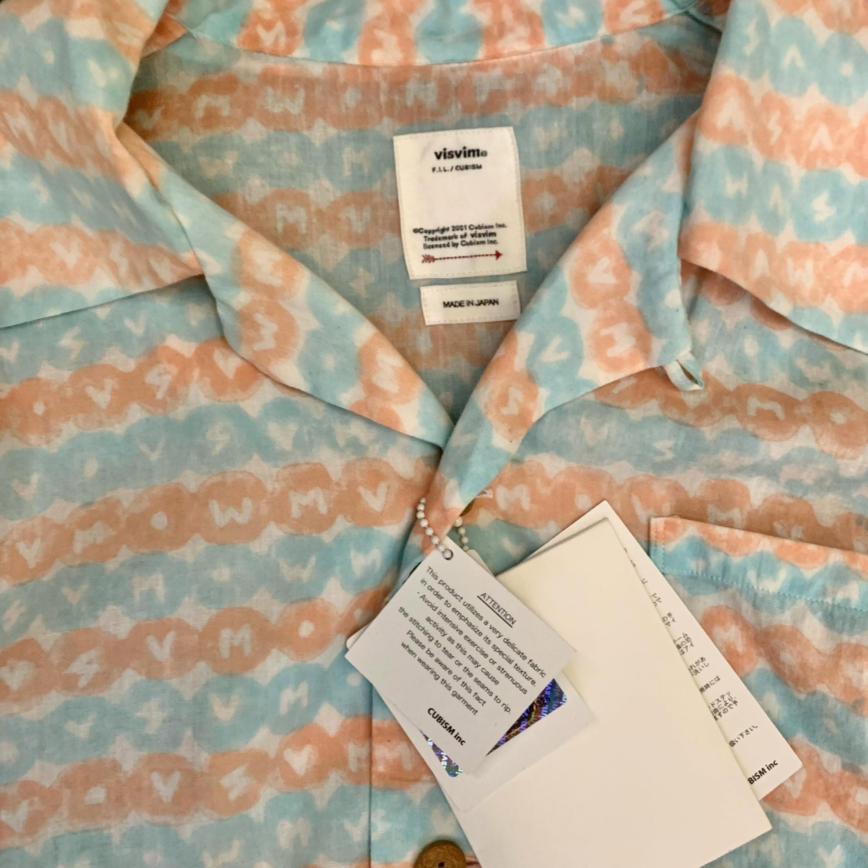 VISVIM ELLERY SHIRT S/S HAVELI - PINK IN STOCK NOW (現貨發售中)