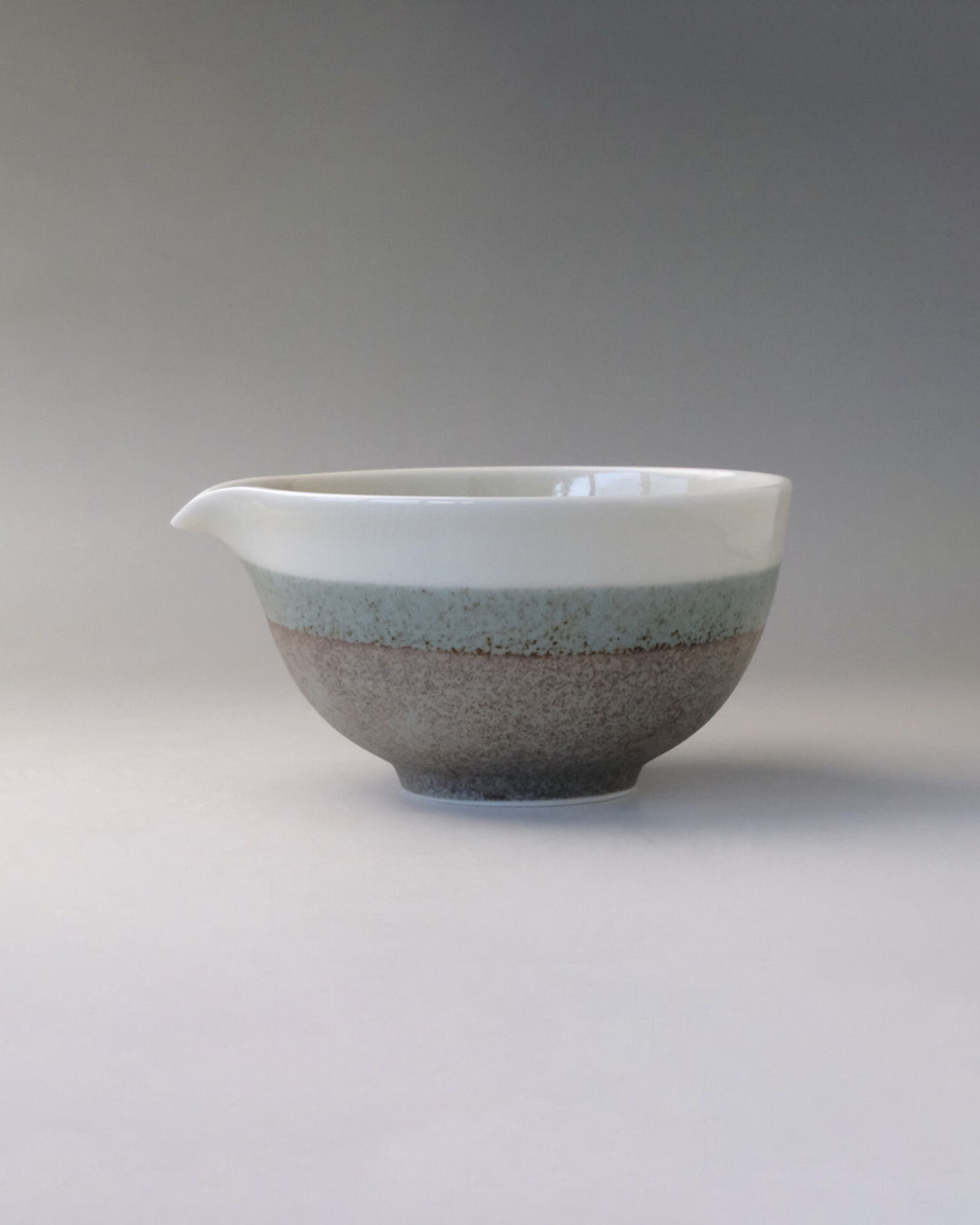 手工陶器 片口抹茶碗 萌黄｜美濃燒