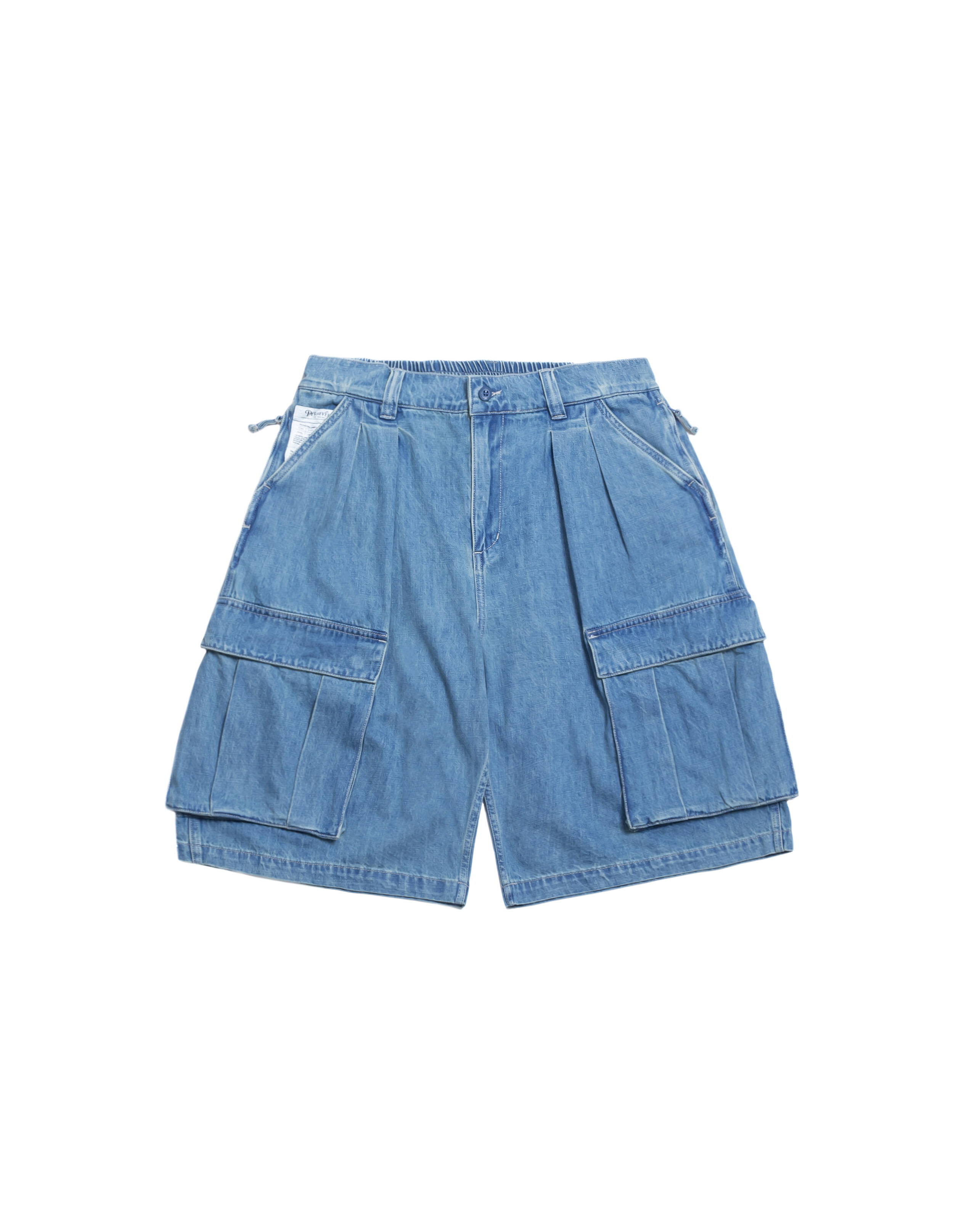 Persevere knee-length cargo shorts - Denim