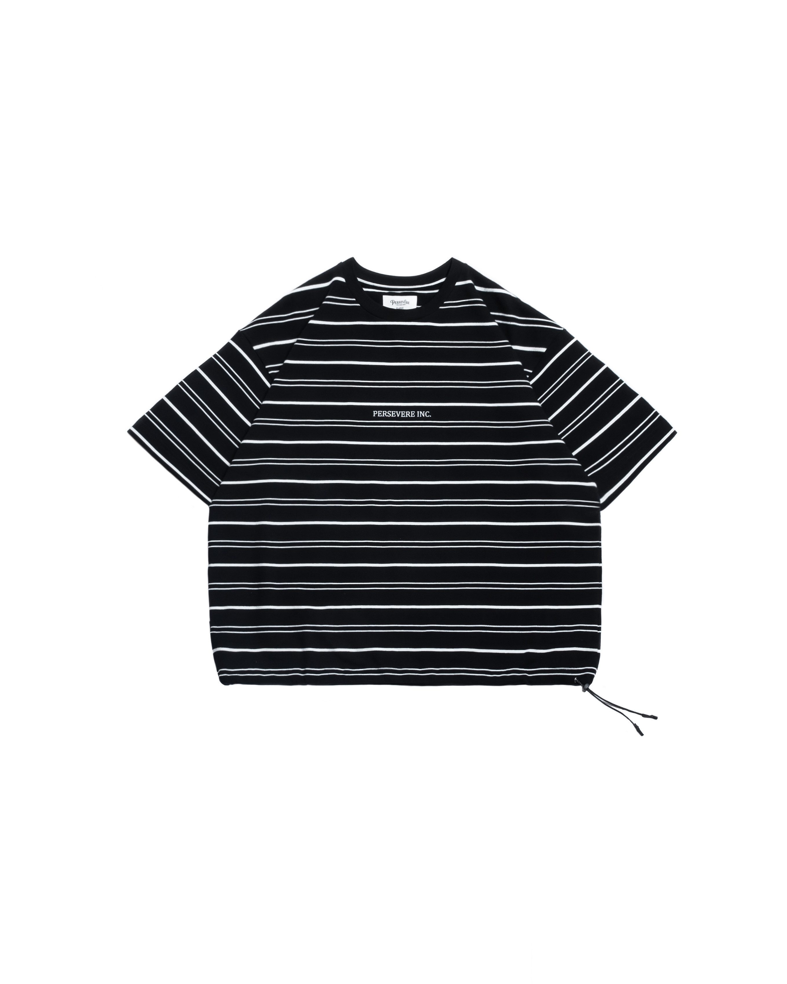 Persevere boxy cropped t-shirt - Stripe