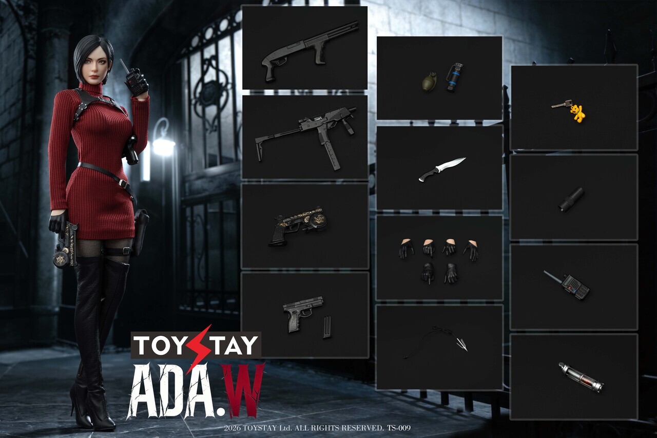 預訂) Toystay TS-009 1/6 Scale Ada Red Sweater Ver