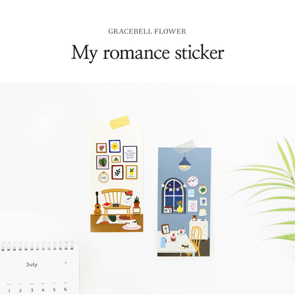 Gracebell｜Gracebell My Romance Sticker Deco tape 紙裝貼紙