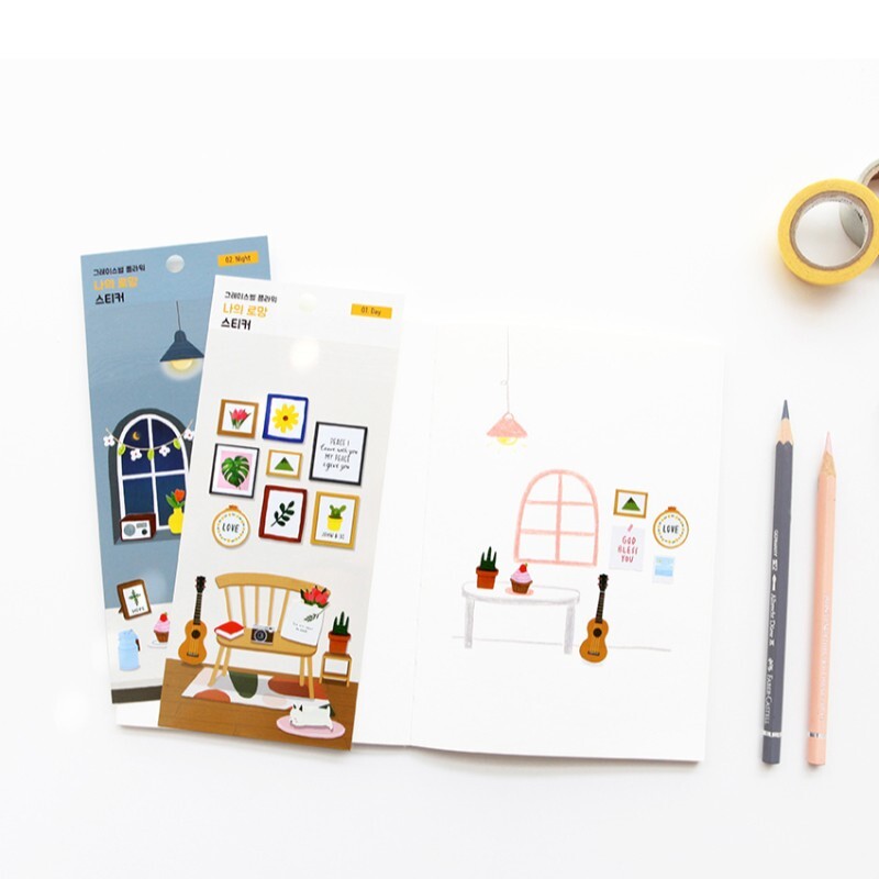 Gracebell｜Gracebell My Romance Sticker Deco tape 紙裝貼紙