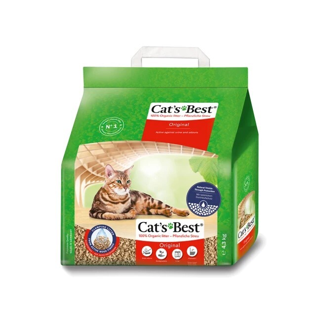 Cat's Best 黏結吸臭 木貓砂 紅帶
