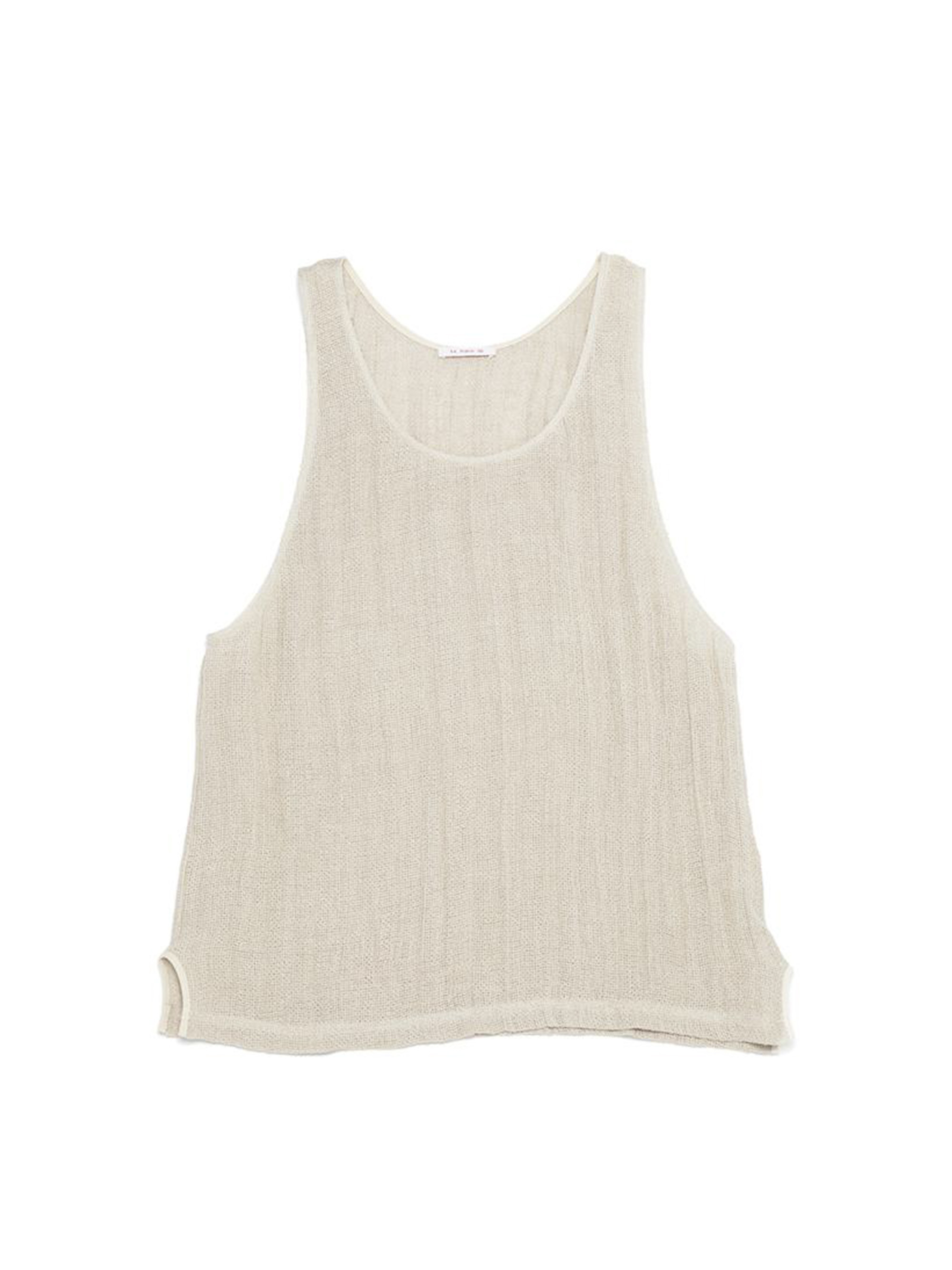S.K. MANOR HILL LINEN TANK TOP 上衣