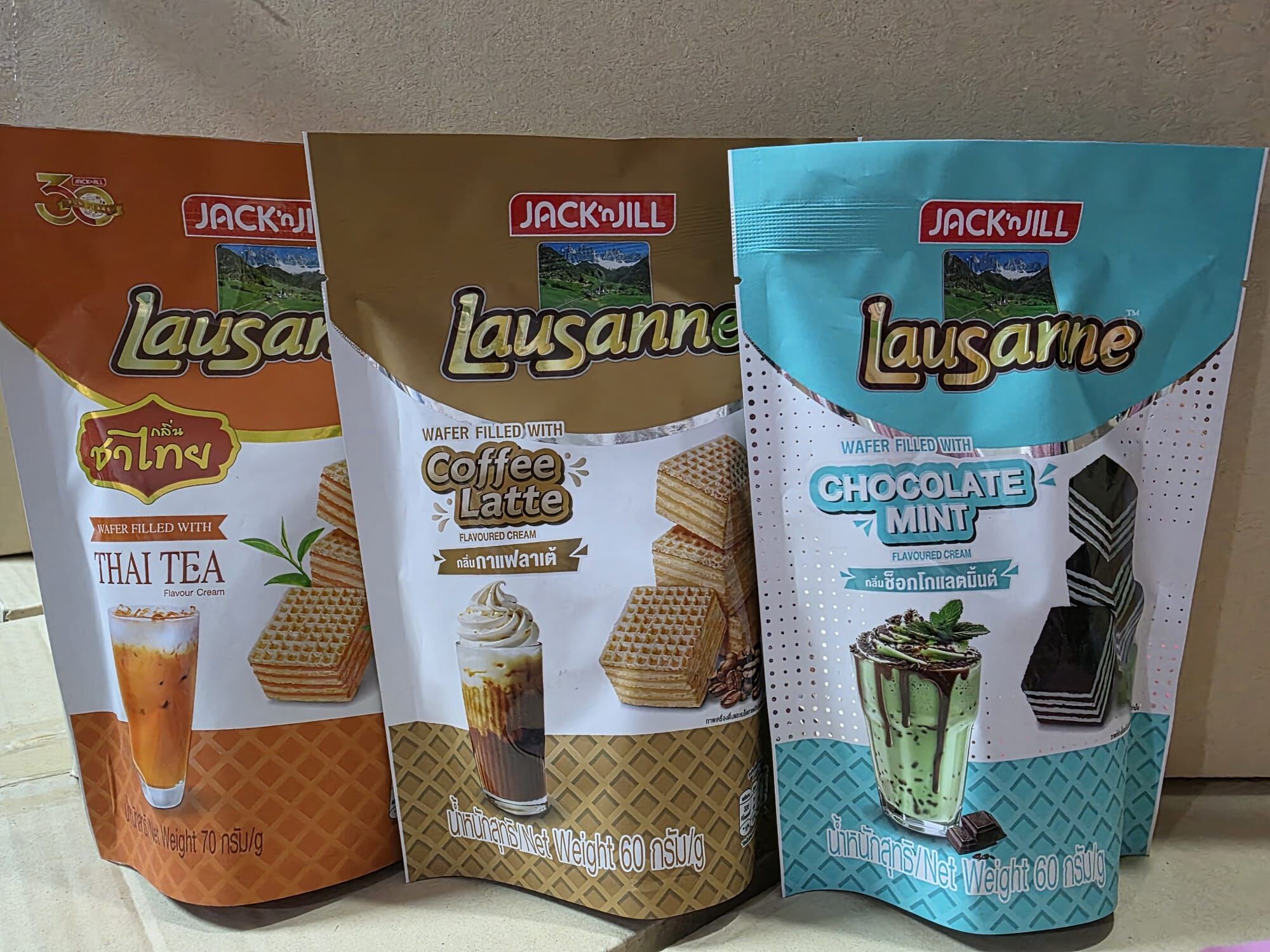 【直播】LX062321 Jack 'n Jill Lausanne 輕脆威化餅系列 60g