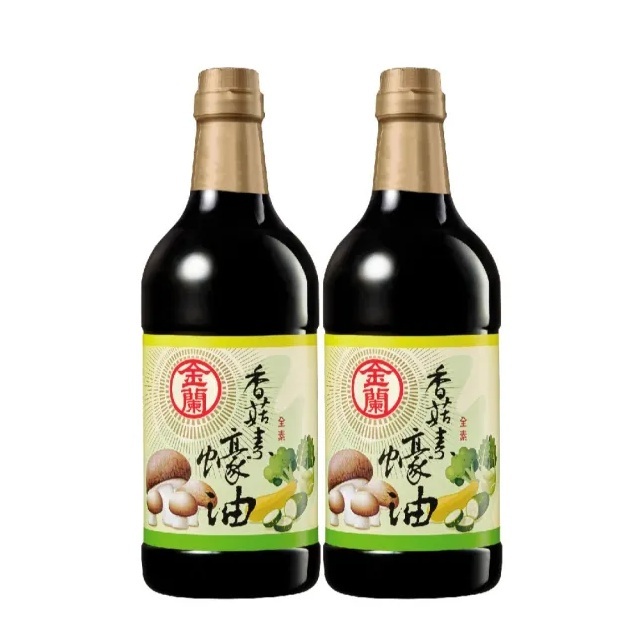 台中院｜金蘭香菇素蠔油1000ml(2入)