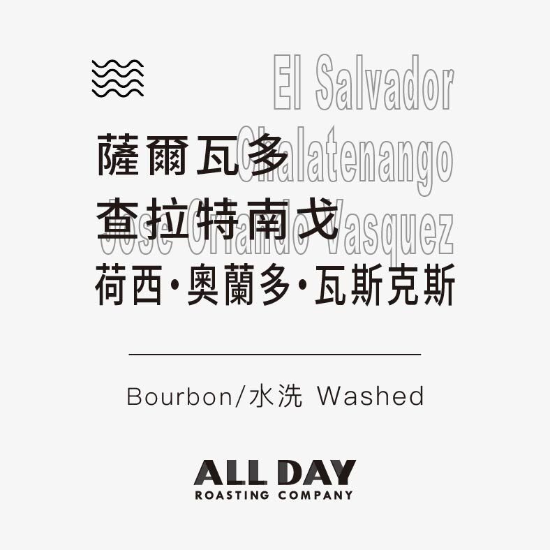 單品濾掛|薩爾瓦多 查拉特南戈 荷西·奧蘭多·瓦斯克斯|水洗|10包