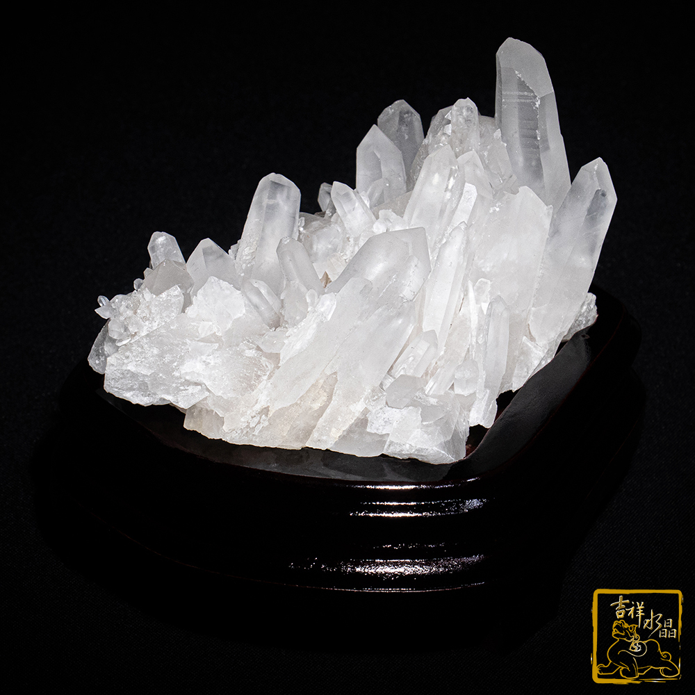 白水晶簇 837g 開運化煞