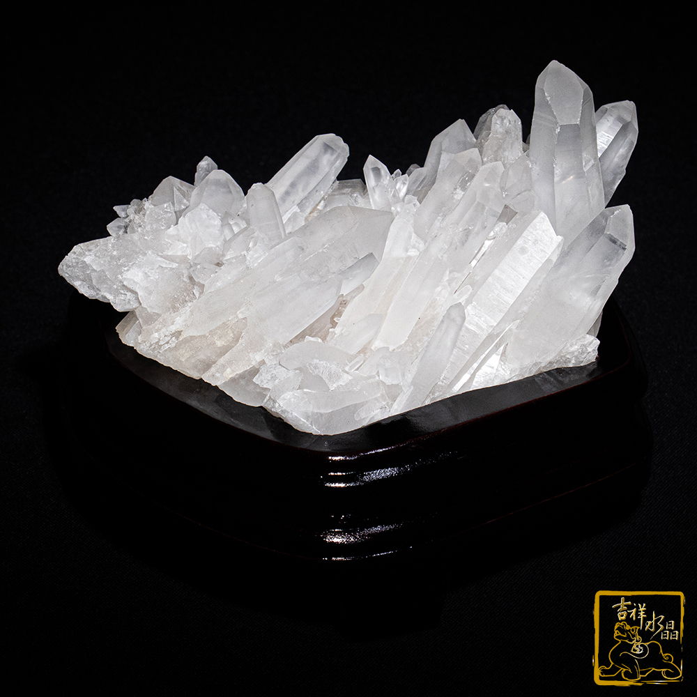 白水晶簇 837g 開運化煞