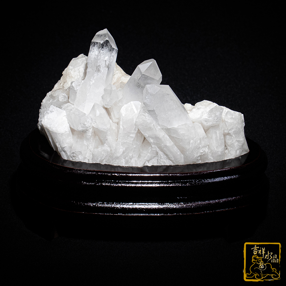 白水晶簇 859g 開運化煞