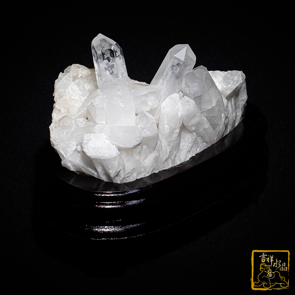 白水晶簇 859g 開運化煞
