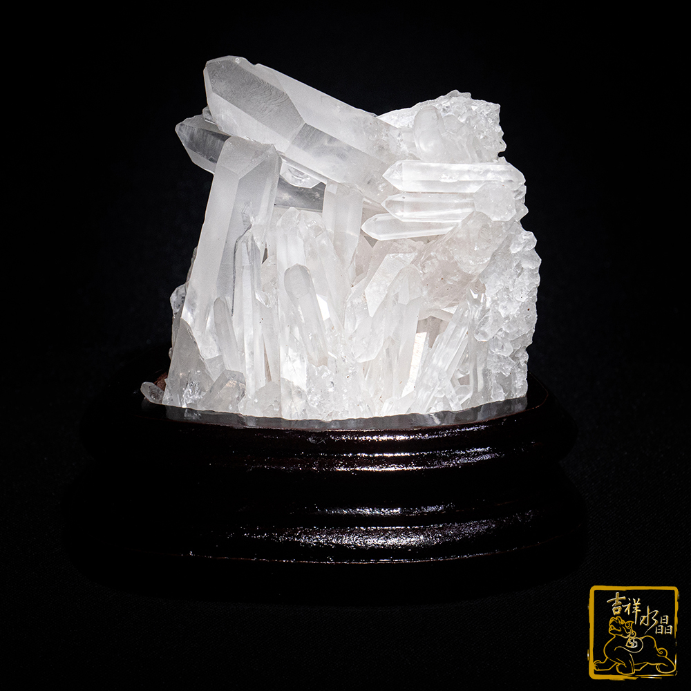 白水晶簇 469g 消磁淨化