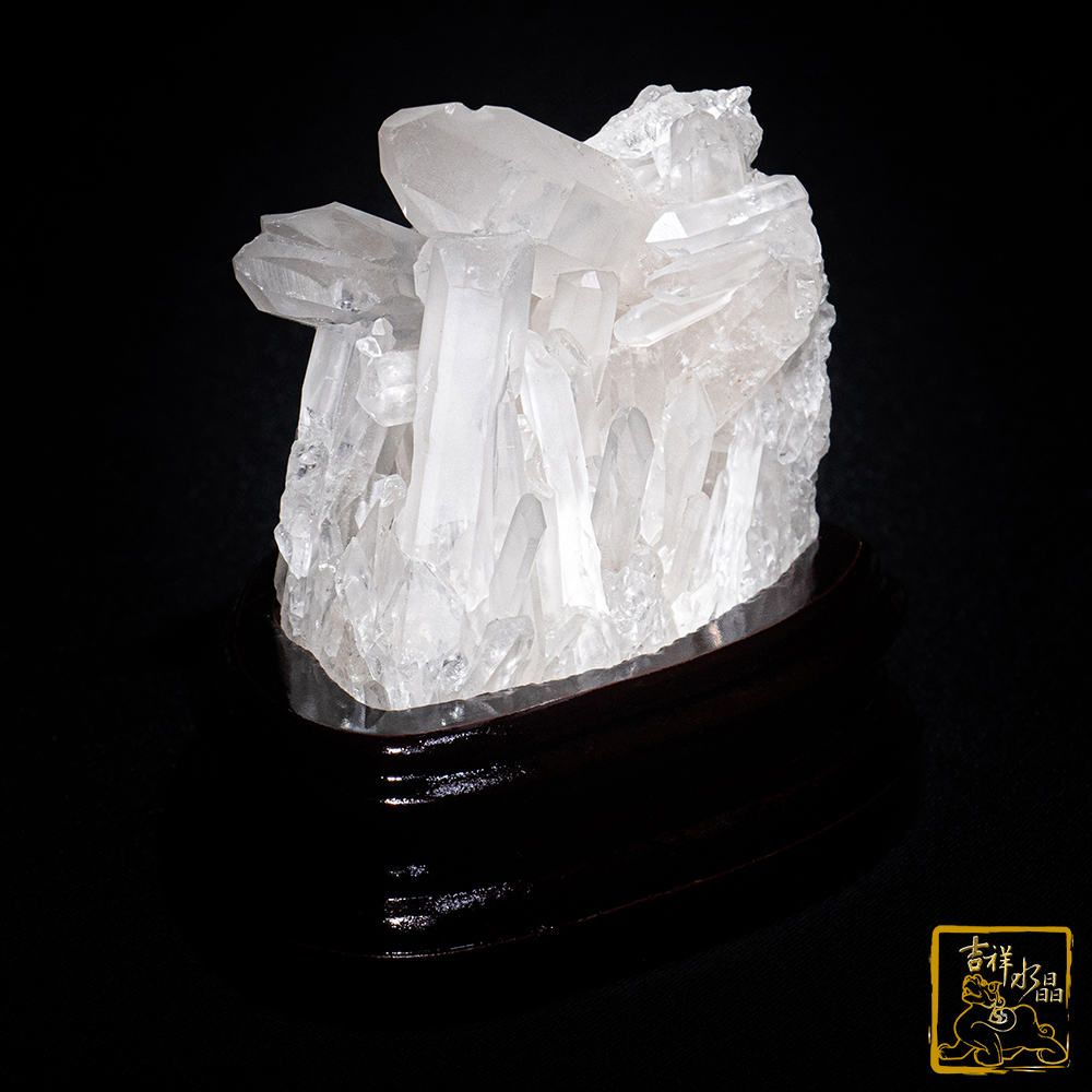 白水晶簇 469g 消磁淨化