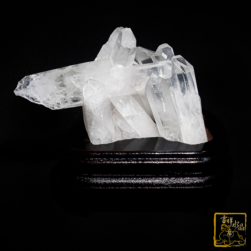 白水晶簇 669g 消磁淨化