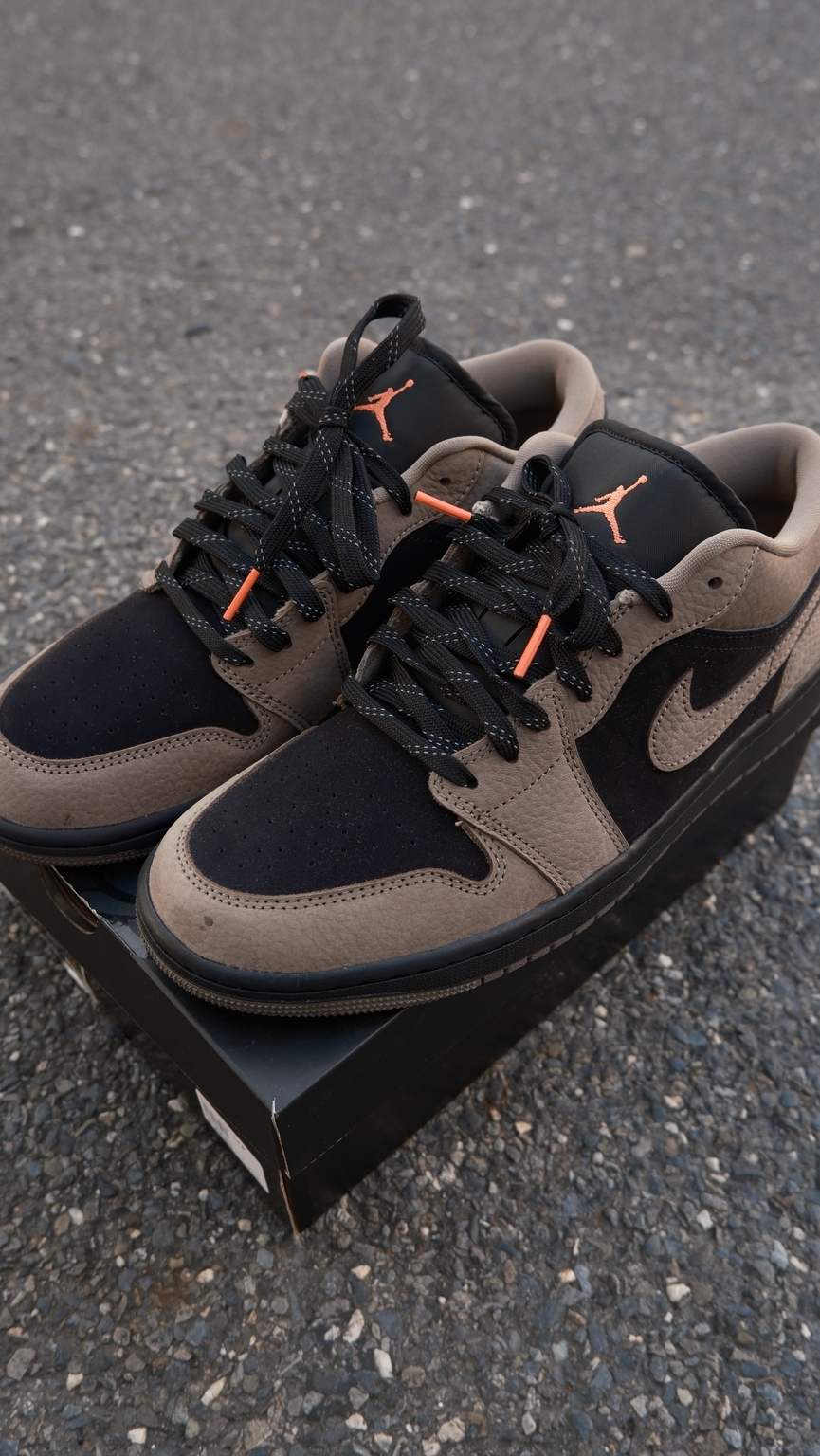 Nike Air Jordan 1 Low 摩卡黑 低筒 休閒鞋 IB7109-005