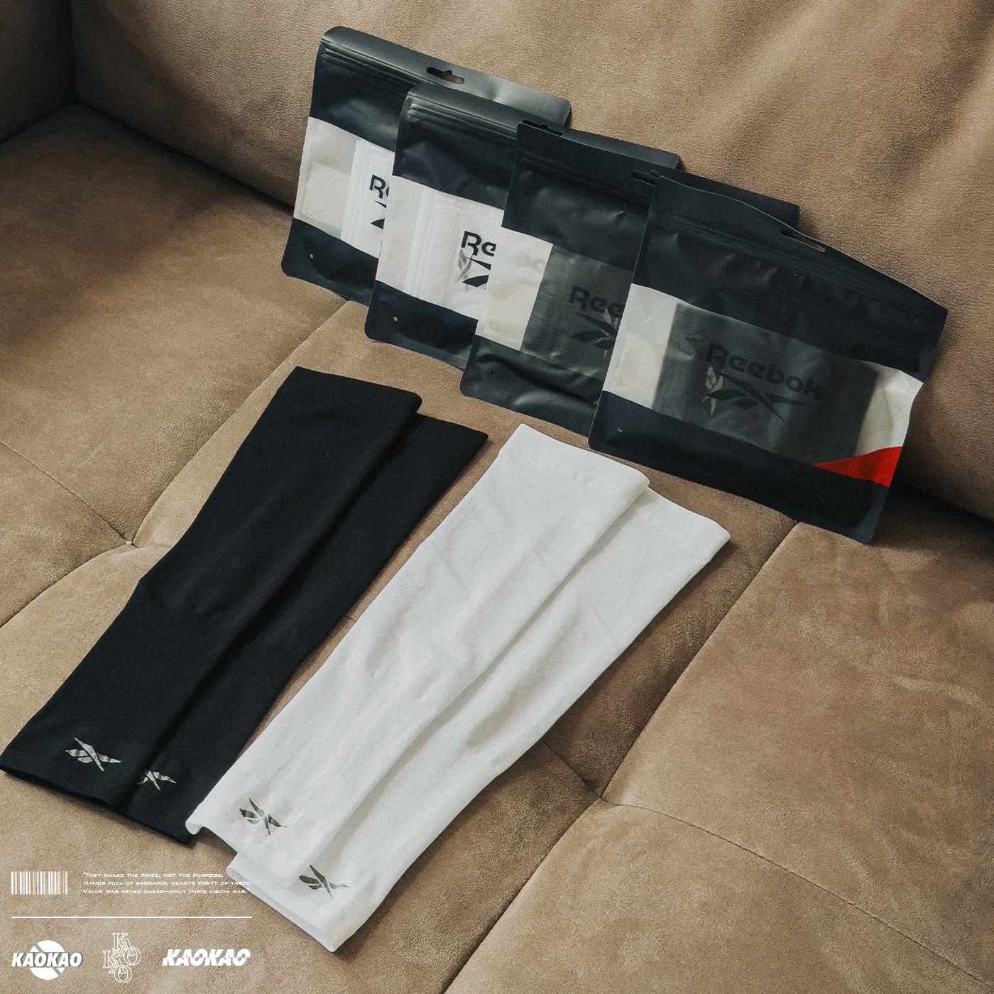 現貨 Reebok 防曬 UPF 50+ 涼感機能袖套