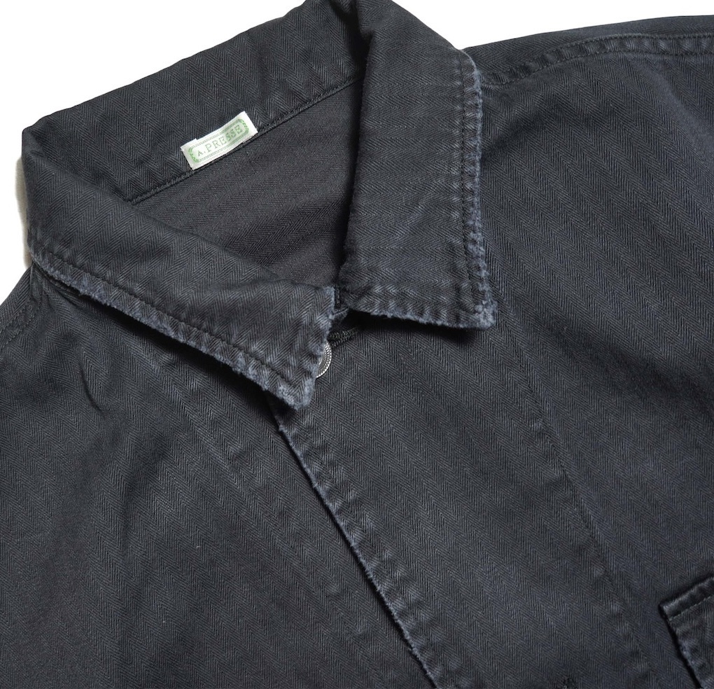 A.PRESSE 2026 VINTAGE US ARMY M-42 FIELD JACKET - BLACK PRE ORDER ITEM (預訂中)