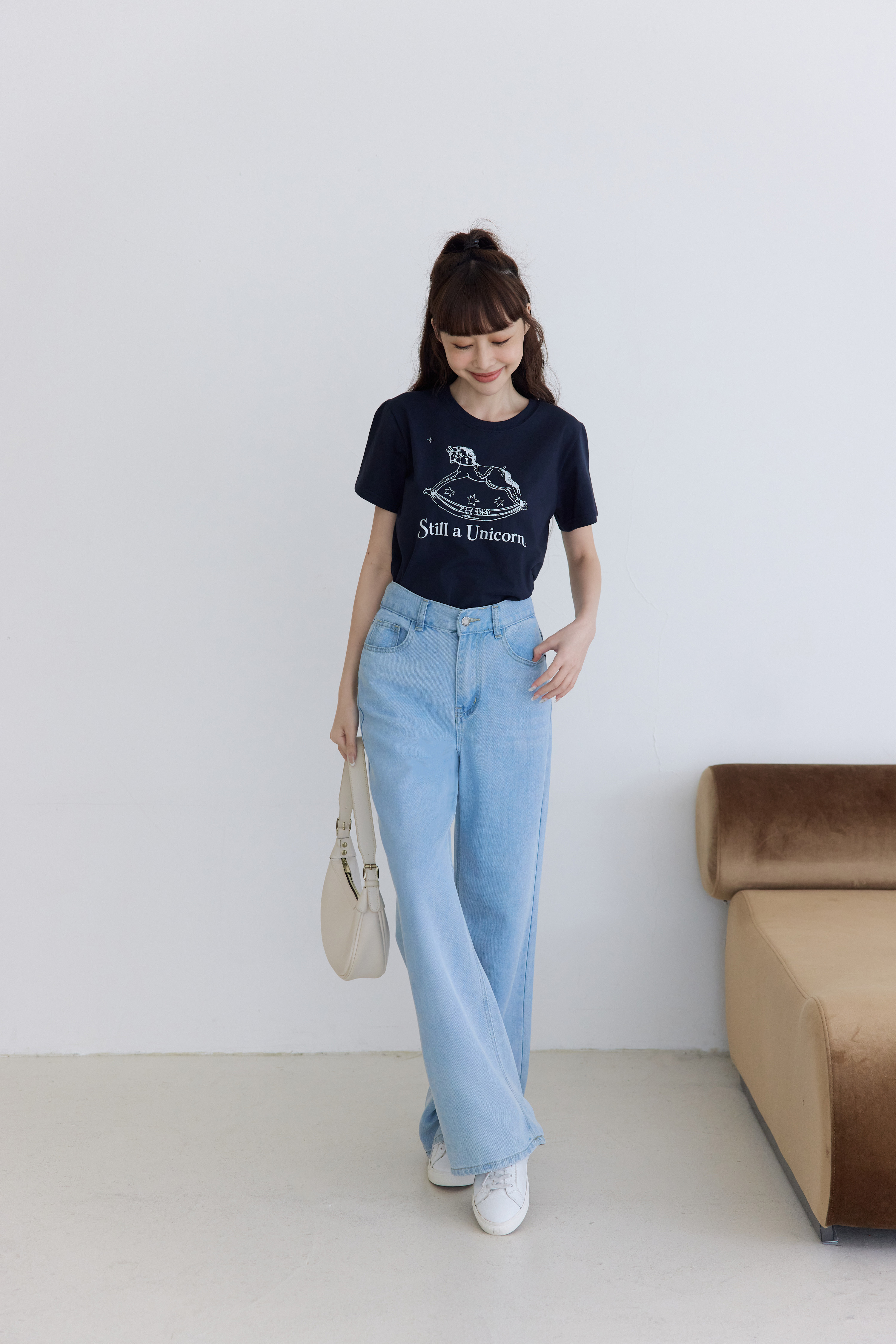 Starry Rocking Horse Print Tee