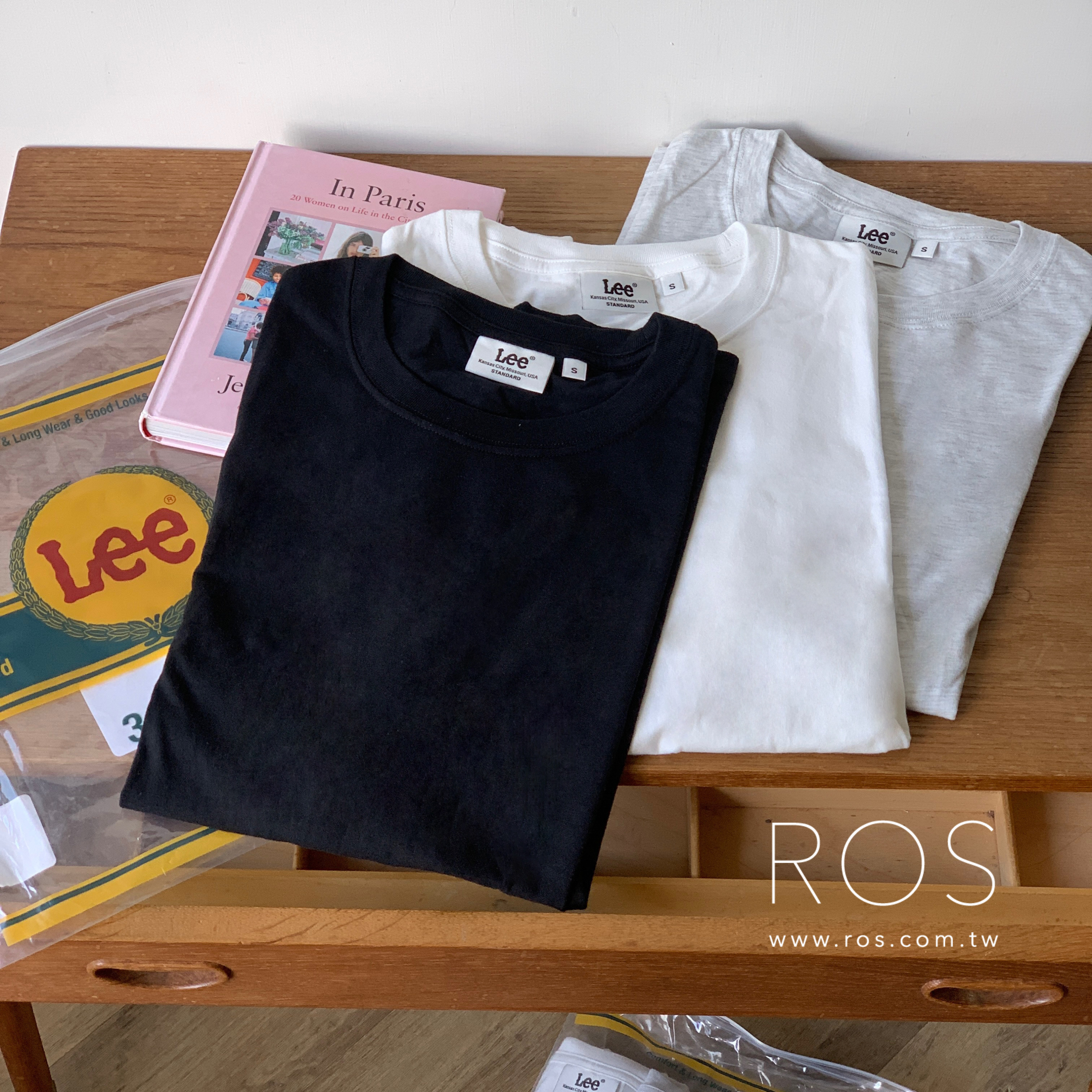 🇰🇷韓國限定 LEE 小Logo 短T(3colors)