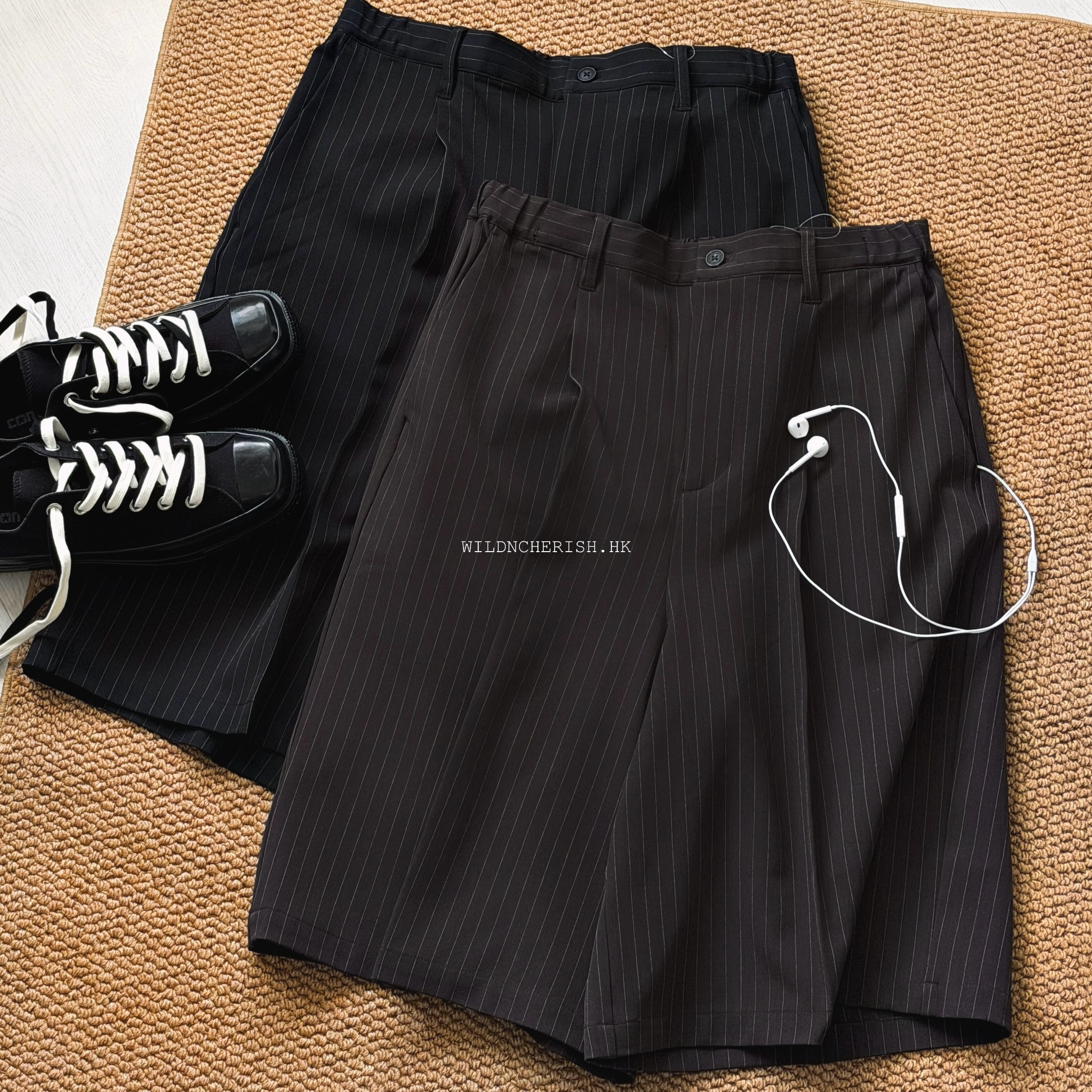 現貨 | Freak's Store 1-Tuck Baggy Slacks Shorts 單摺 寬鬆西裝短褲