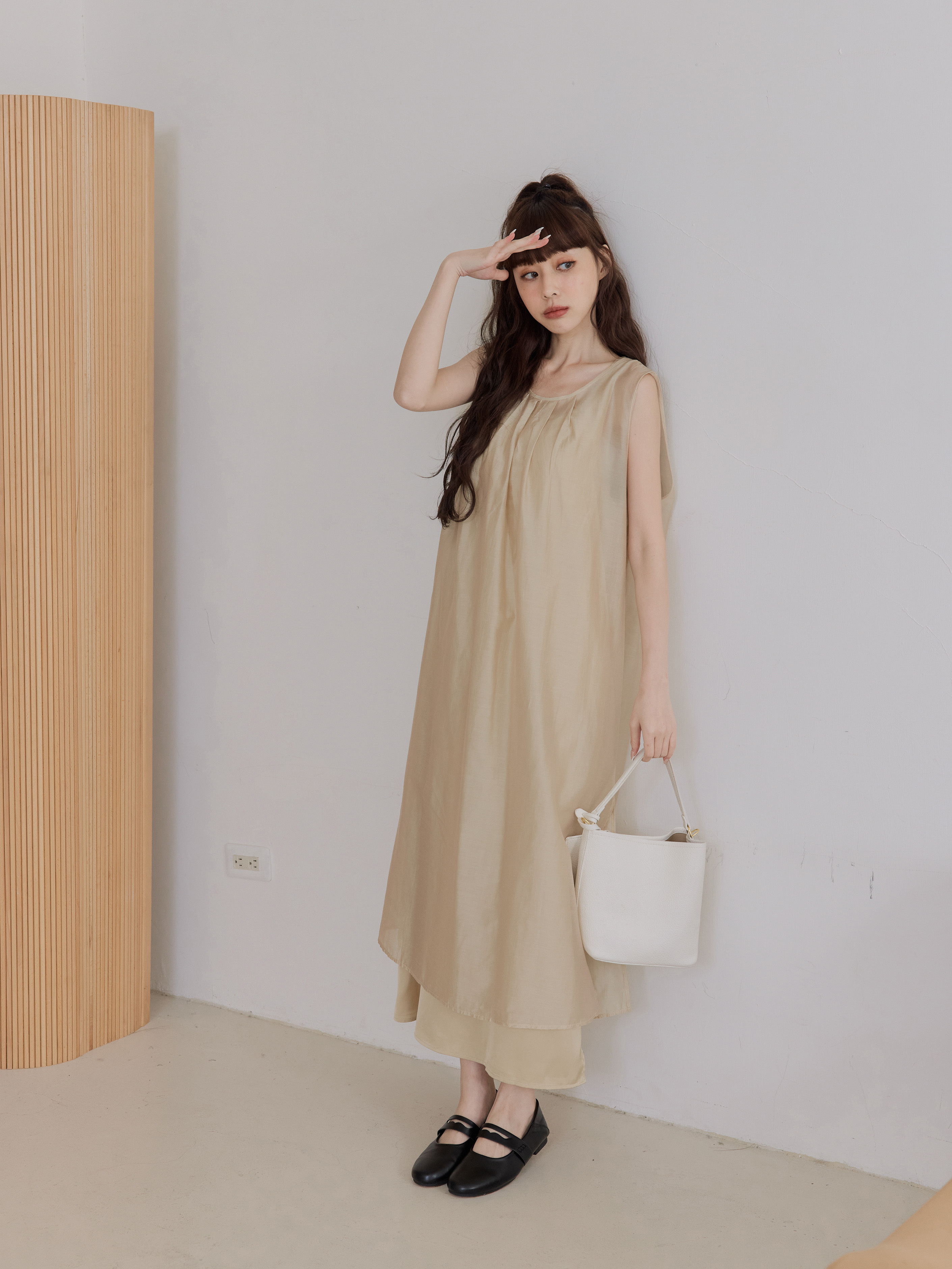 Lightweight Layered Tank Dress Set