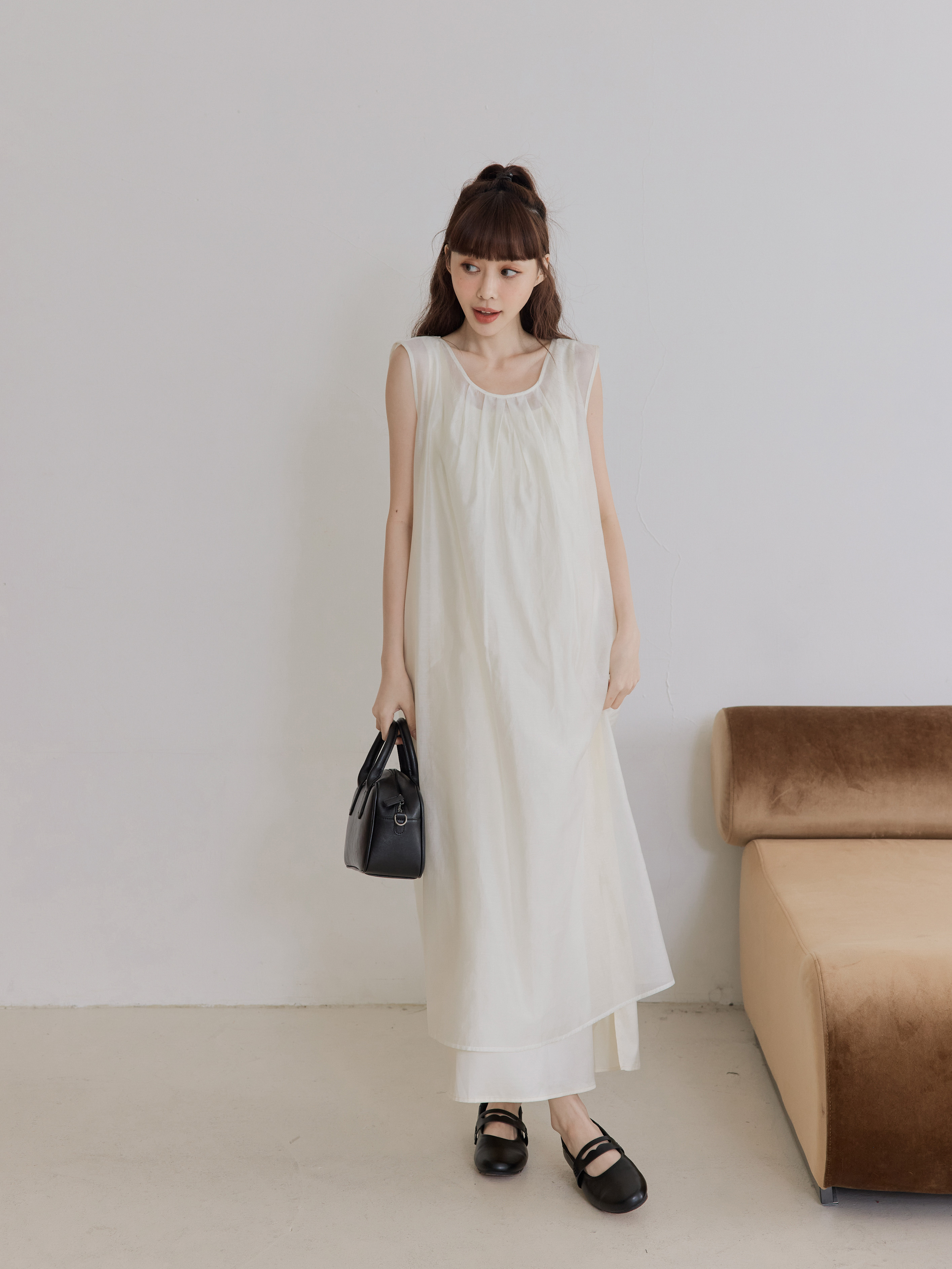Lightweight Layered Tank Dress Set