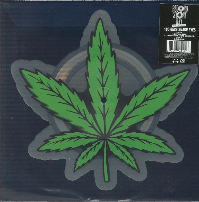 100 Gecs《Snake Eyes (Record Store Day RSD 2024)》（手工裁切10吋圖案膠 // 收錄 Skrillex 合作曲）