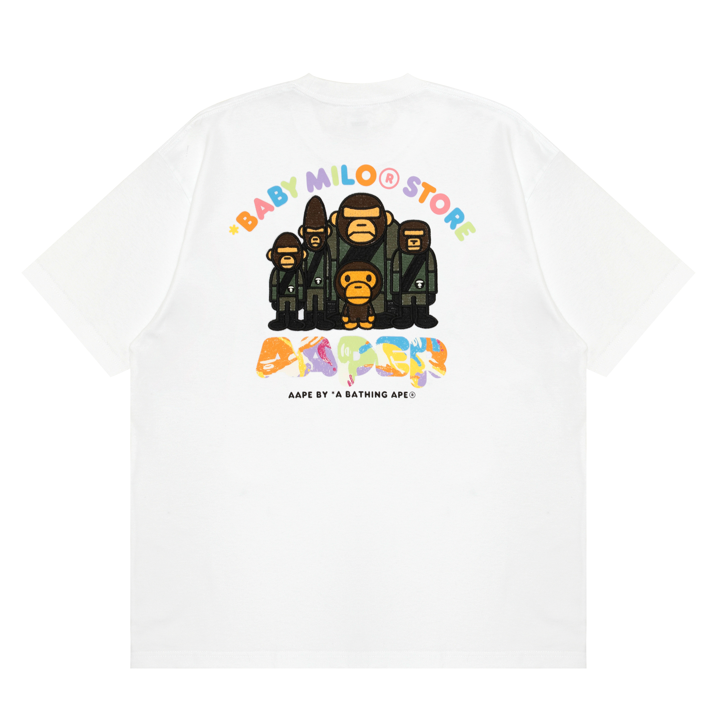 【AAPE 】AAPE X BABY MILO® STORE TEE