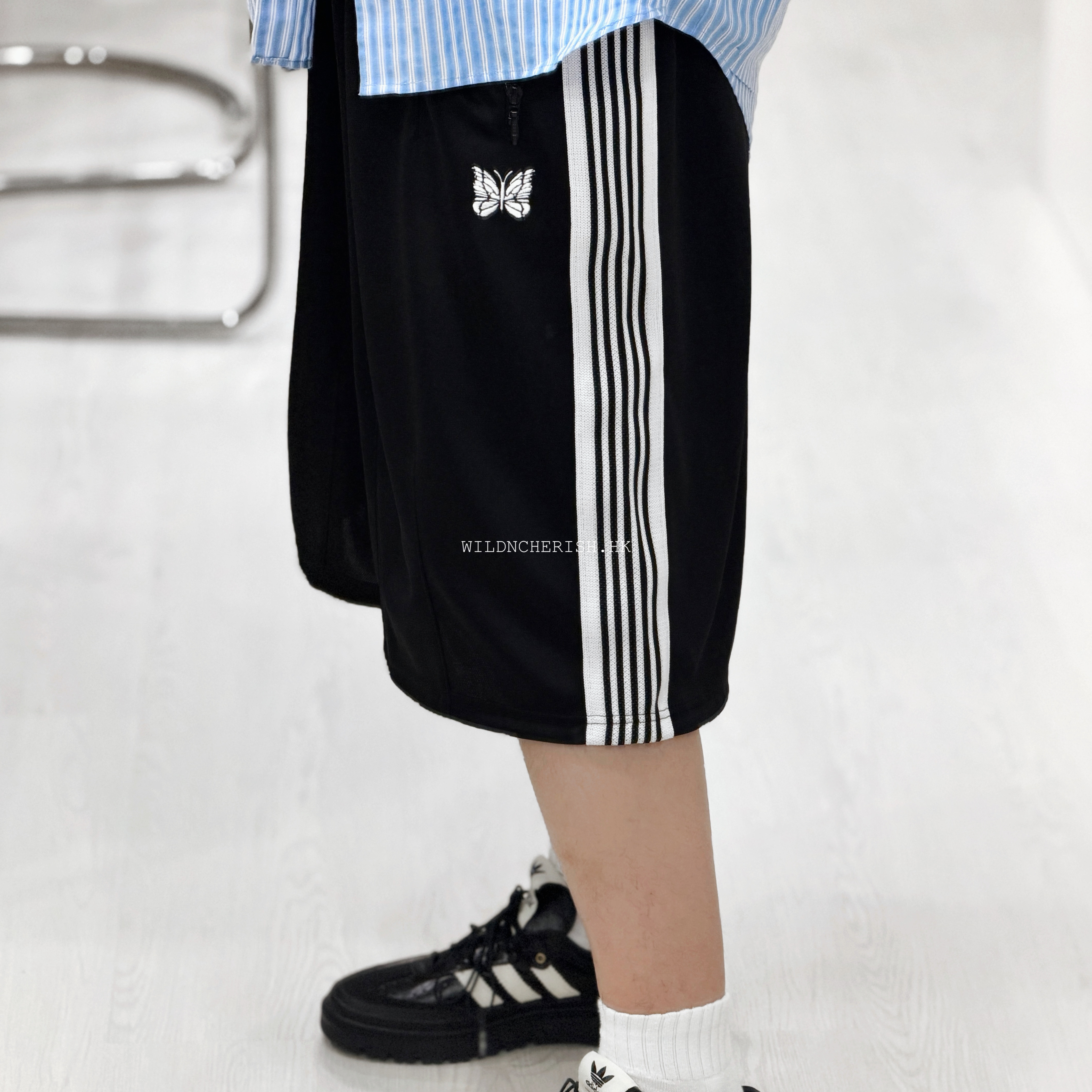現貨 | NEEDLES 別注 H.D. Track Shorts - Poly Smooth