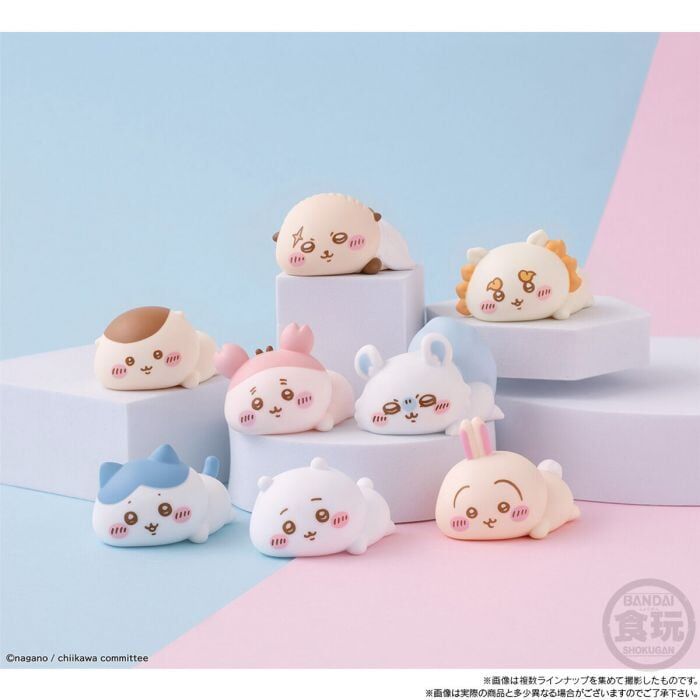 BANDAI 吉伊卡哇好朋友趴趴軟膠公仔 盒玩 (全8款)