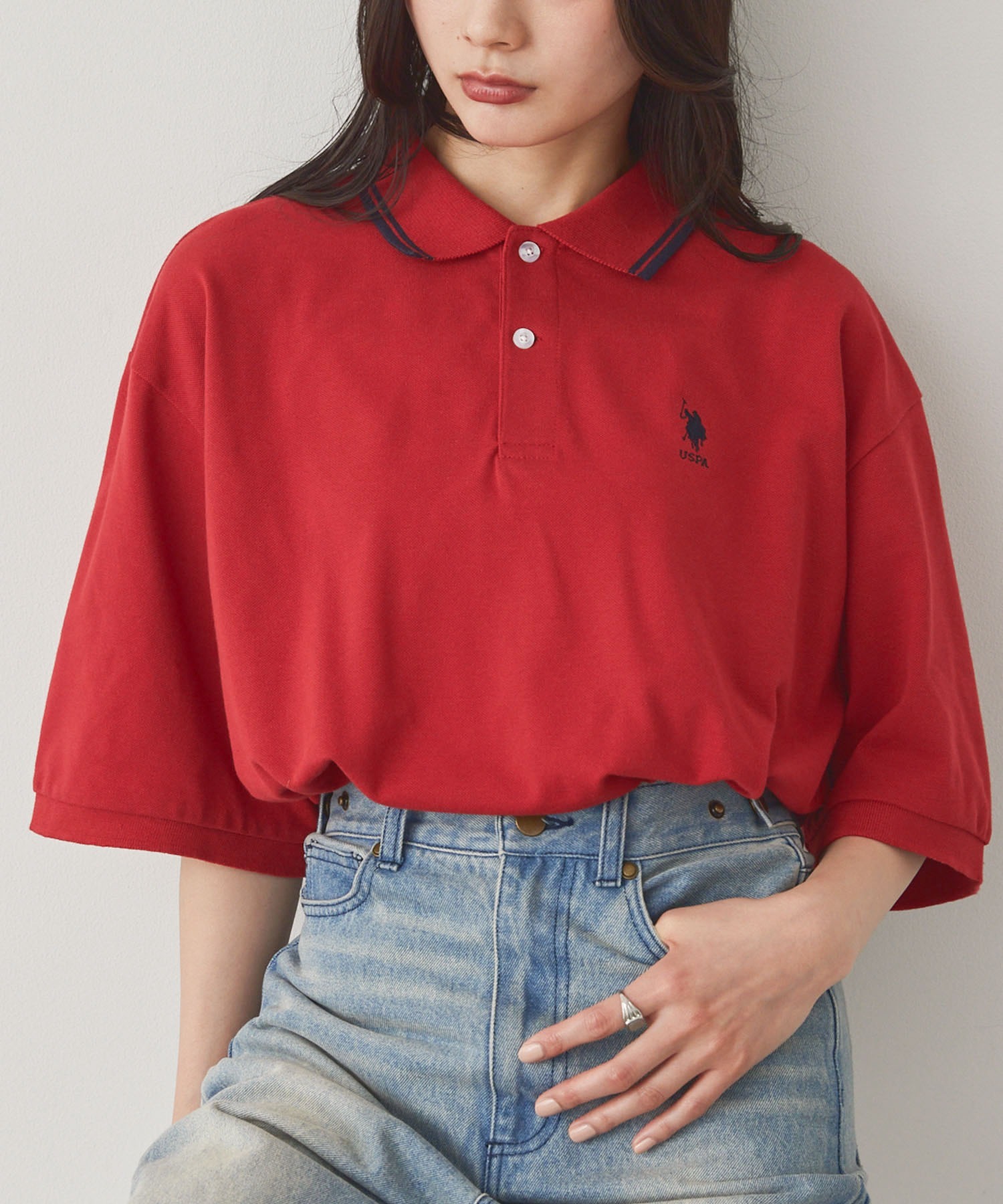 【Luxury】 MONO-MART U.S. POLO ASSN. 立領 基本款 小馬 運動休閒 短袖 尺寸款 男女可穿 百搭 素色 素面上衣 多色可選