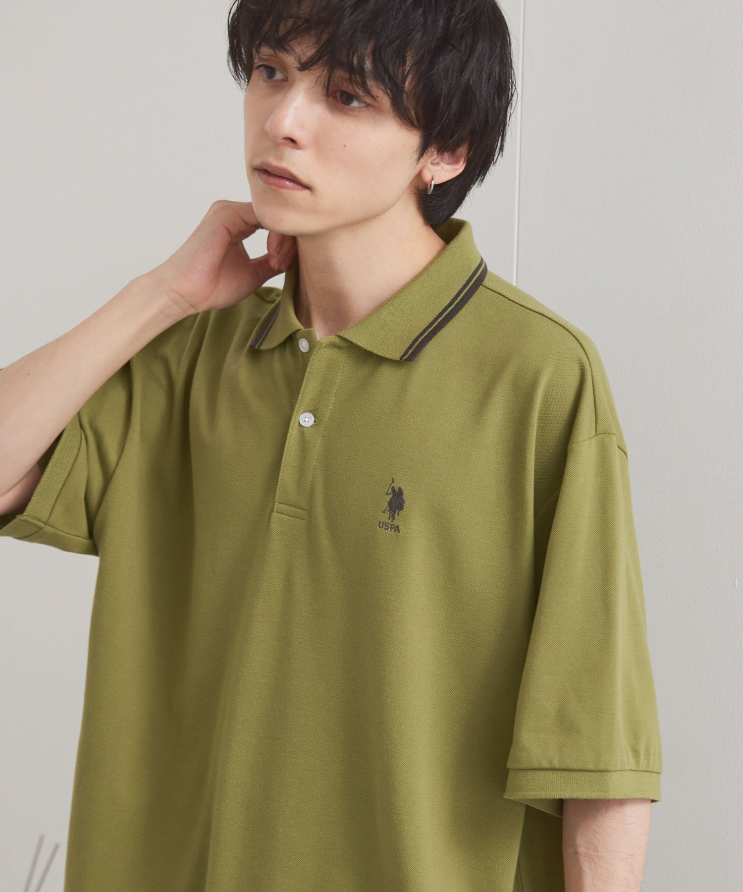 【Luxury】 MONO-MART U.S. POLO ASSN. 立領 基本款 小馬 運動休閒 短袖 尺寸款 男女可穿 百搭 素色 素面上衣 多色可選