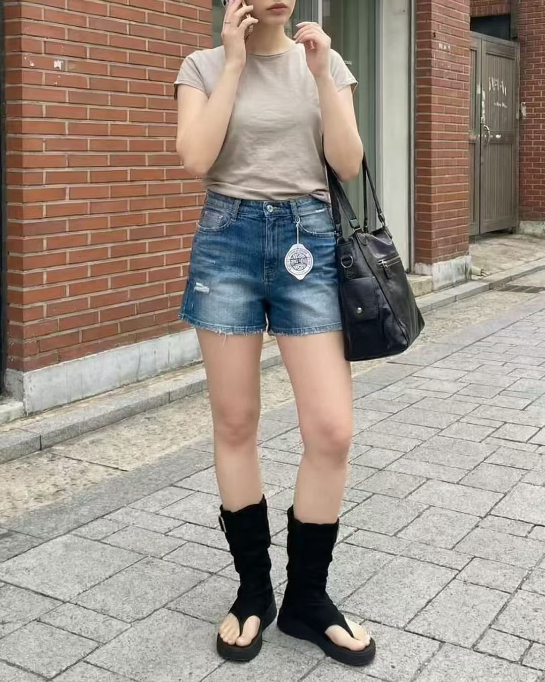 #6032 牛仔短褲