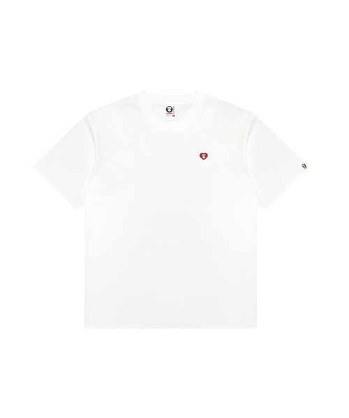 【AAPE 】AAPE NOW HEART TEE