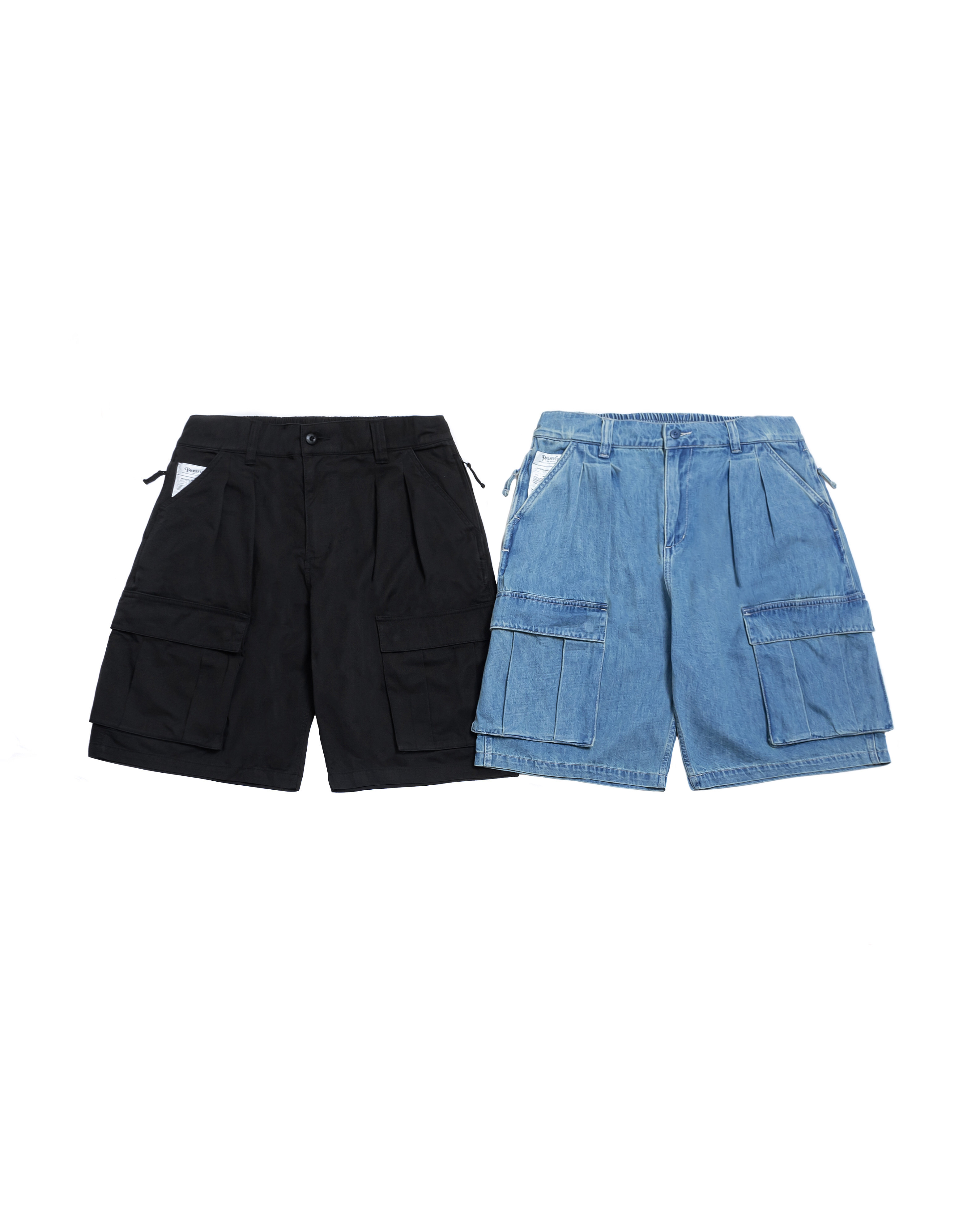 PERSEVERE KNEE-LENGTH CARGO SHORTS 六分口袋短褲