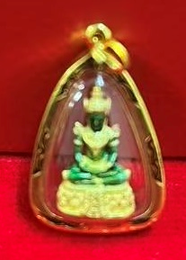 0624AC111-THAILAND-ACCS-玉佛1.5 x 2.3mm(純黃金)（A111）