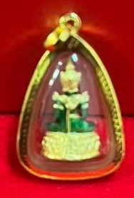 0624AC111-THAILAND-ACCS-玉佛1.5 x 2.3mm(純黃金)（A111）
