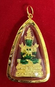 0624AC112-THAILAND-ACCS-玉佛2.0 X 3.2mm(純黃金)（A112）