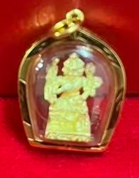 0624AC114-THAILAND-ACCS-四面佛1.5 x 2.0mm(純黃金)（A114）