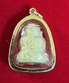 0624AC120-THAILAND-ACCS-蒙面佛1.7 X 2.1mm(純黃金)（A120）