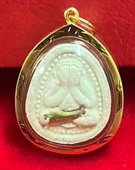 0624AC122-THAILAND-ACCS-蒙面佛1.8 x 2.5mm(純黃金)（A122）