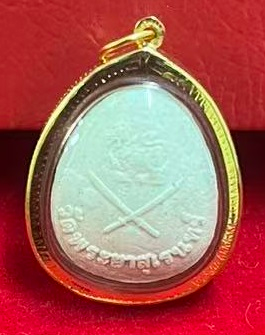 0624AC122-THAILAND-ACCS-蒙面佛1.8 x 2.5mm(純黃金)（A122）